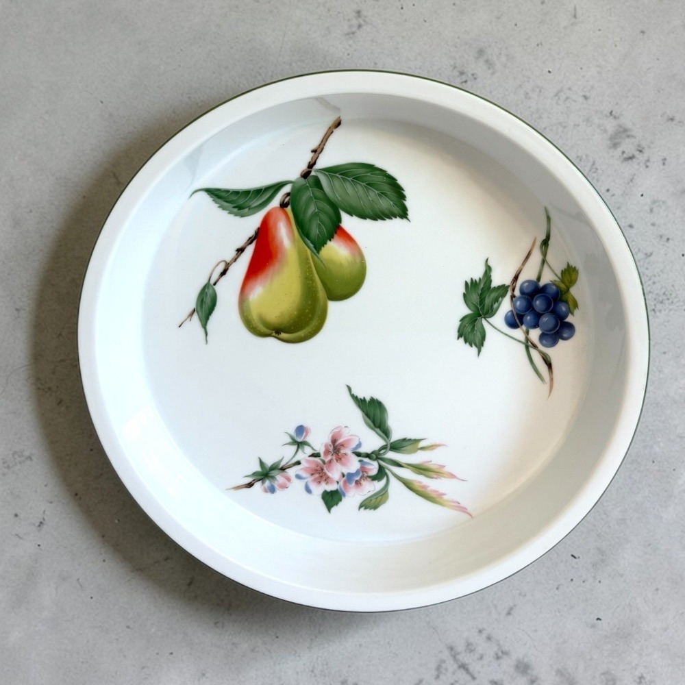 Savoir Vivre‎ Ultra Ceramic Bake & Serve Pie Plate Dish Harvest Delight YA048